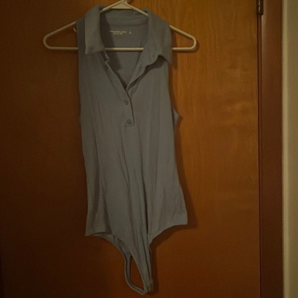 Blue body con polo tank